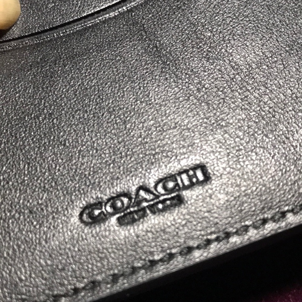 Coach bi-fold/bifold wallet - Picture 4 of 8